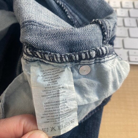 Deux par Deux Girls Jeans Size 7 (122cm) - Picture 7 of 7